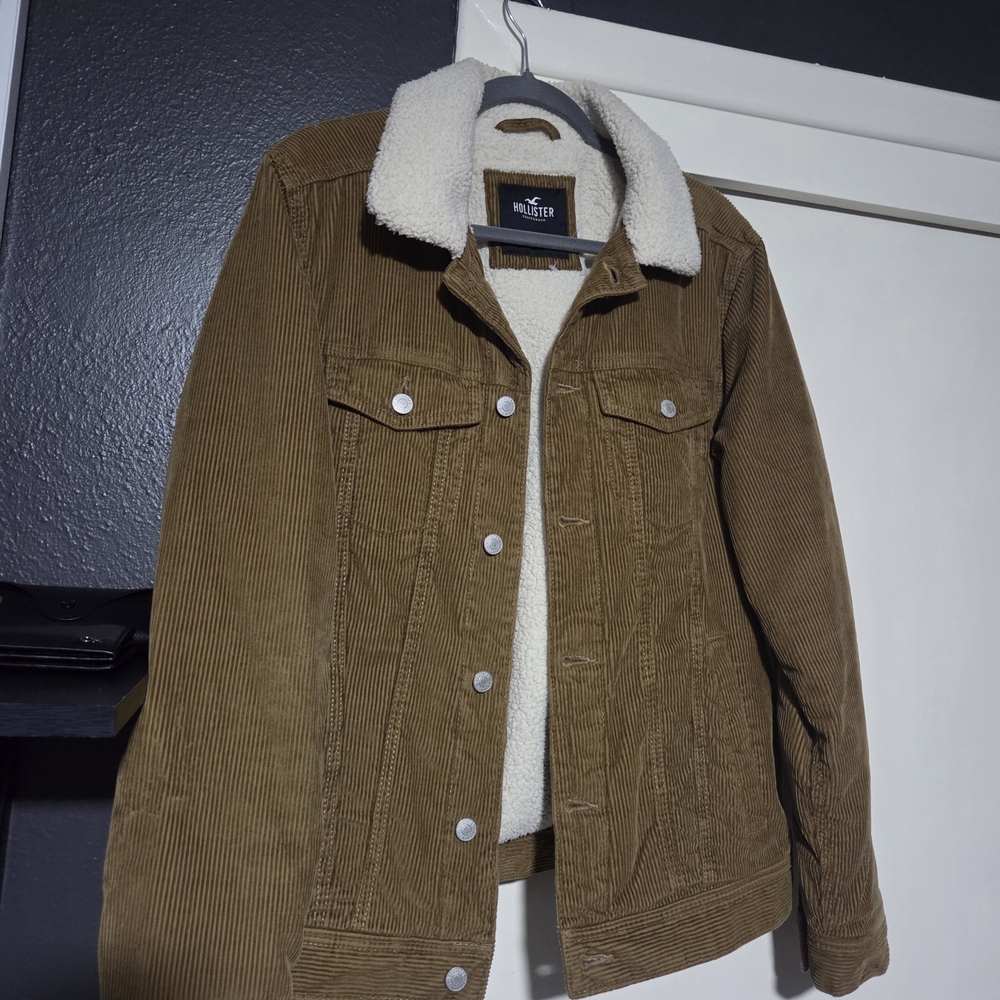 Hollister Corduroy Teddy Jacket - Picture 2 of 4